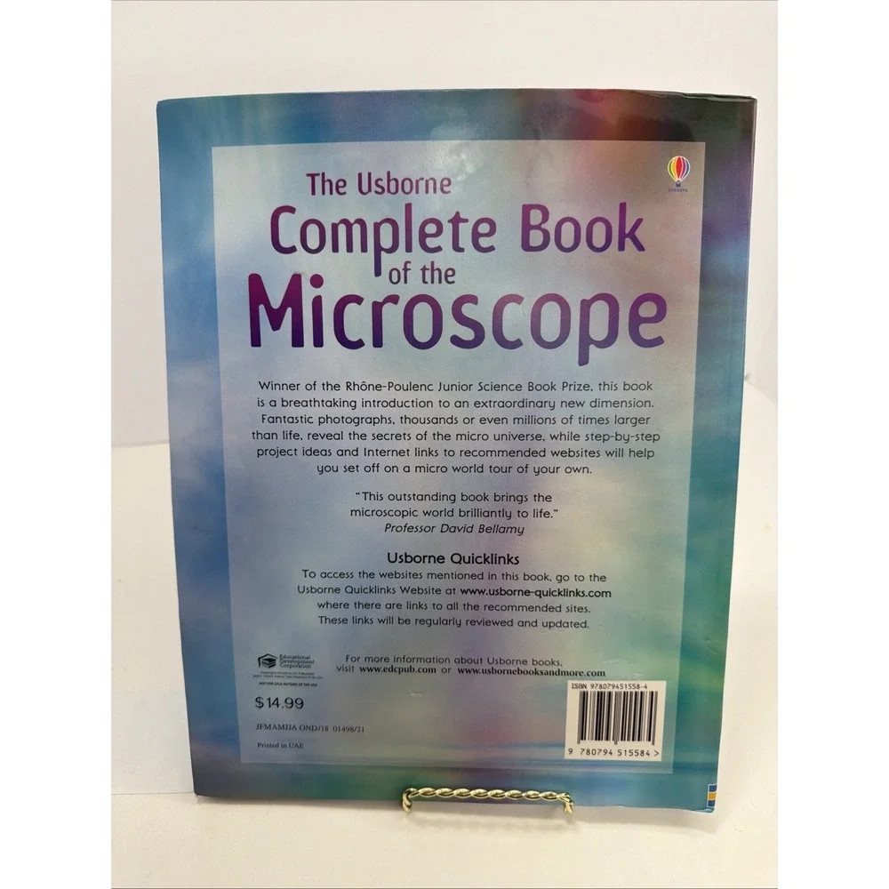 The Usborne Complete Book of the Microscope: Internet-Linked